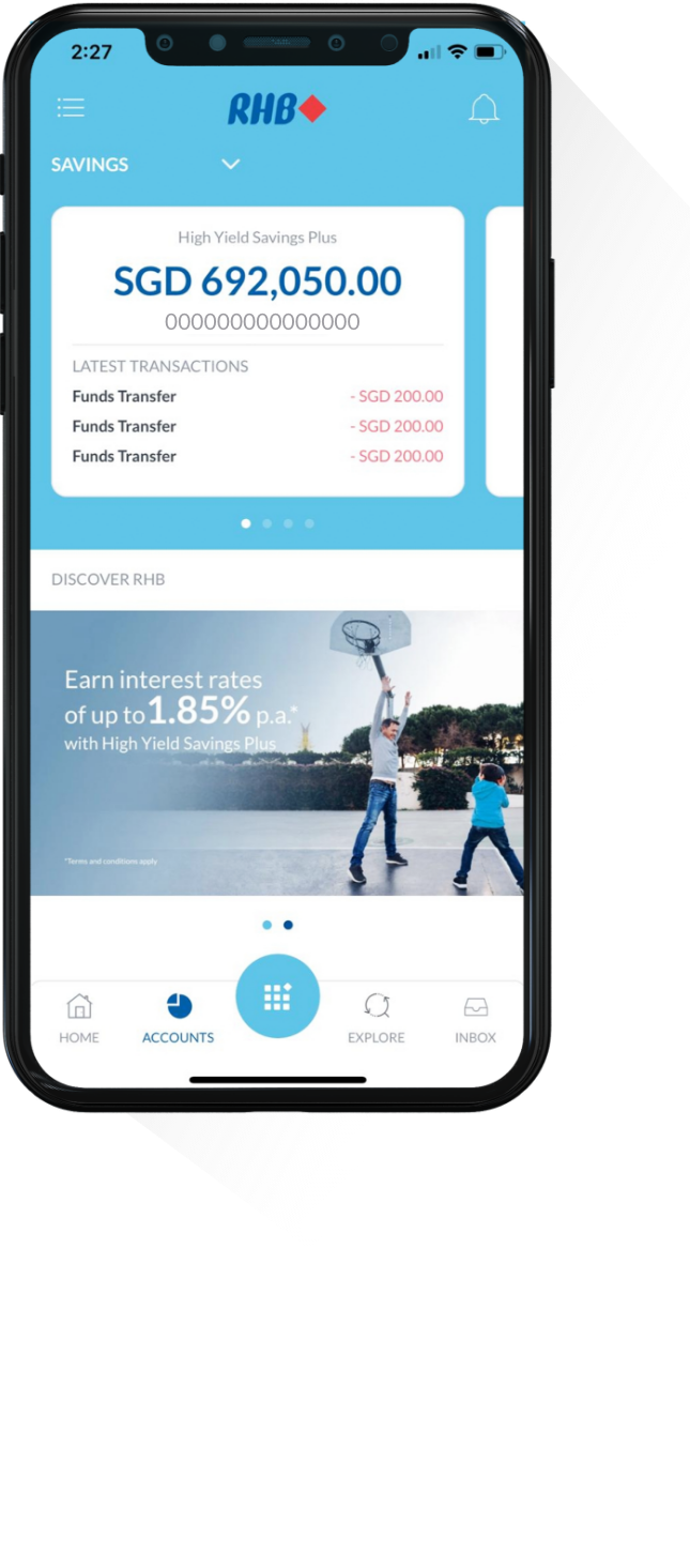 Mobile App Rhb Singapore