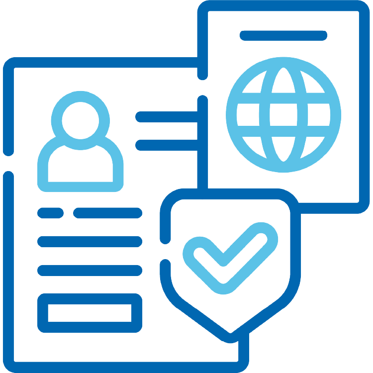 Non citizens eligibility icon